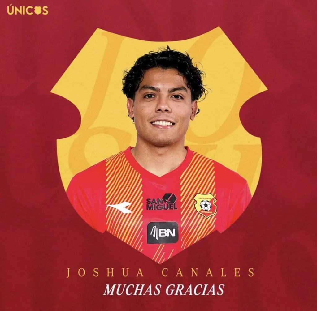 Joshua Canales no seguirá jugando en Herediano.