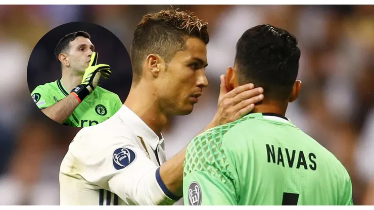 Dibu Martínez se mete en el camino de Keylor Navas y Cristiano Ronaldo