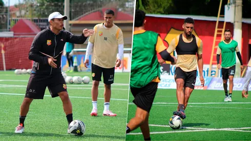 Centeno impuso su autoridad desde el primer entrenamiento