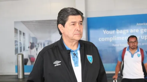 Luis Fernando Tena confirma una baja para la Selección de Guatemala