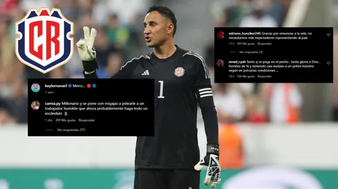 "Gracias por renunciar": los lapidarios mensajes a Keylor Navas desde Costa Rica tras ser denunciado