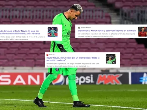 Keylor Navas en problemas: la reacción los medios tras la denuncia en su contra