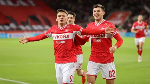 Manfred Ugalde anotó otro gol con el Spartak de Moscú.