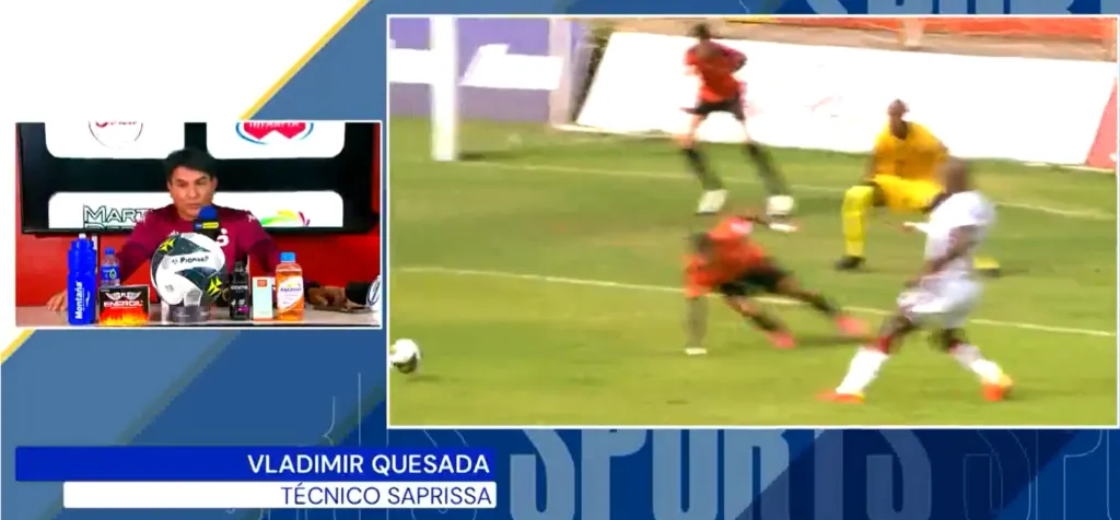 Quesada le dejó un mensaje a los rivales de Saprissa (Twitter)