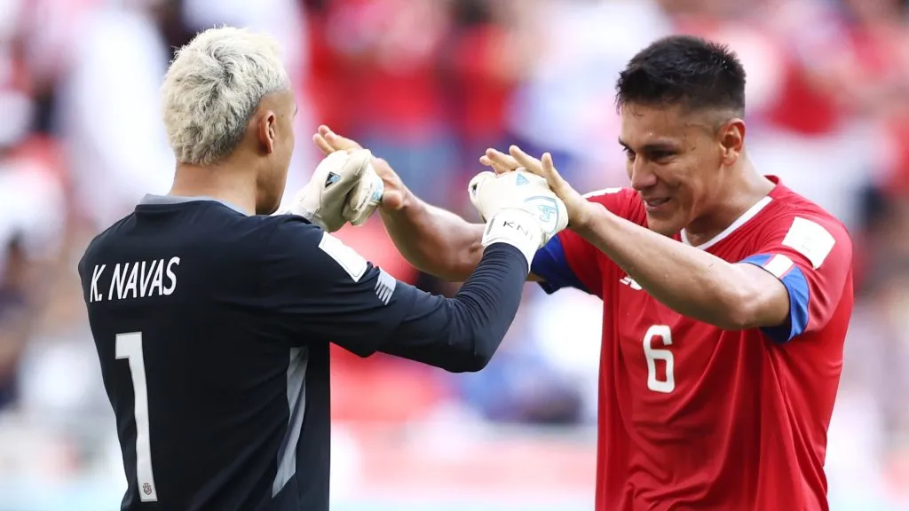 Navas y Duarte son grandes amigos. (Getty Images)