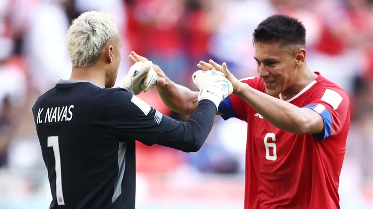 Keylor Navas y Duarte, juntos una vez más.