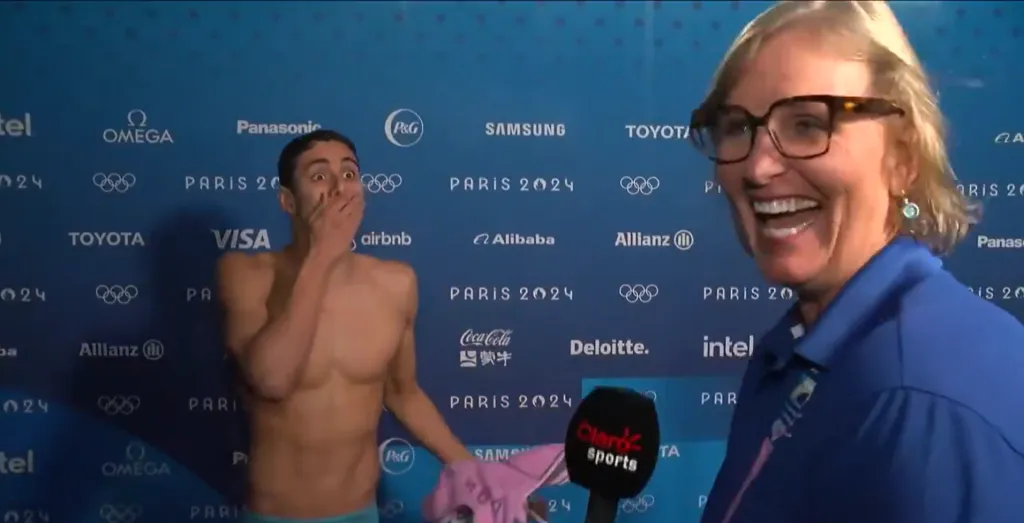 Alberto Vega no escondió su emoción (Twitter).