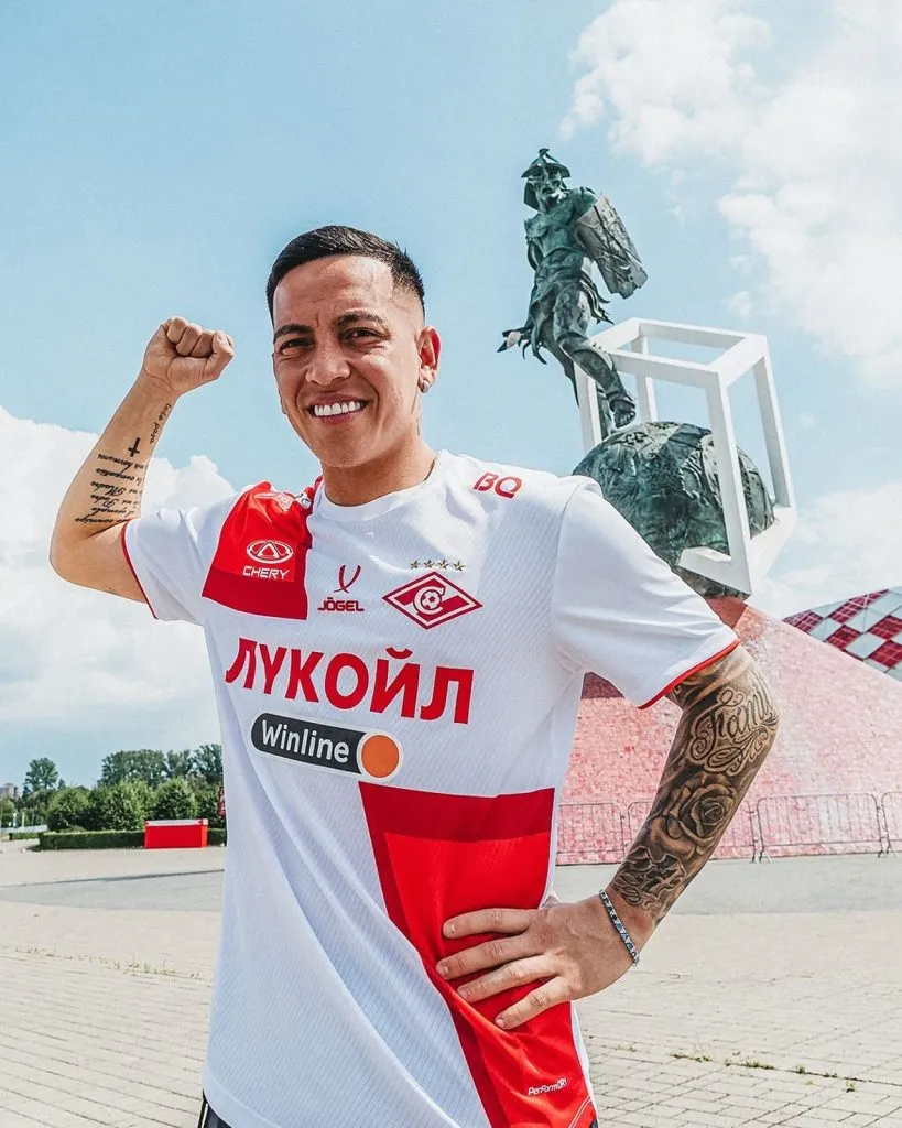Barco es el flamante refuerzo del Spartak de Moscú (FC Spartak Moscú).