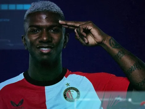 Extremo: Jeyland Mitchell se muestra en Feyenoord como nunca se lo vio