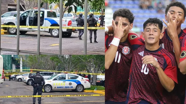 Ataque armado contra la Selección de Costa Rica deja un muerto en el Premundial Sub-20 de México