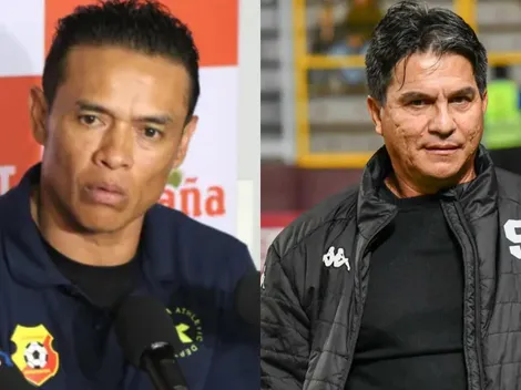 Walter Centeno le envió un dardo al Saprissa de Vladimir Quesada