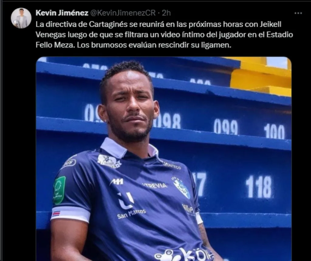 Jeikel Venegas podría quedarse sin club.