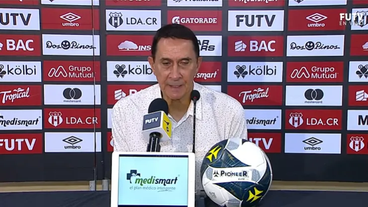 Guimaraes habló de "trampa" tras la victoria de Alajuelense.