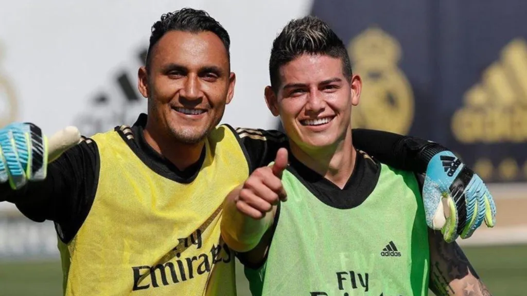 Keylor Navas y James Rodríguez vuelven a coincidir tras su etapa en el Real Madrid.