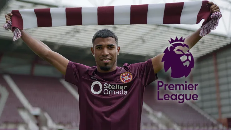 Ya tiene fecha: Gerald Taylor debutaría en el Hearts ante un grande de Inglaterra.