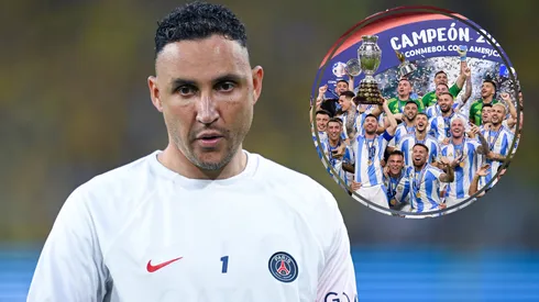 La preocupación de Keylor Navas al ver la final de la Copa América 2024