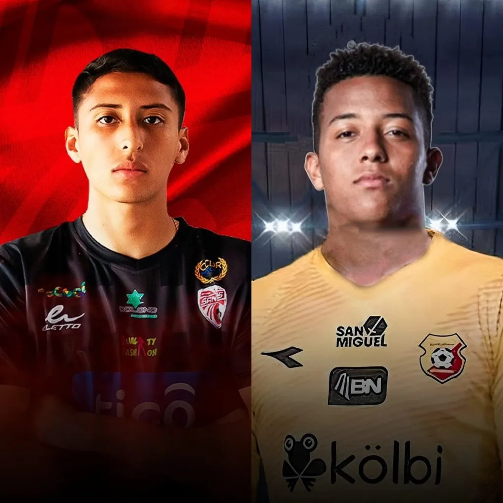 Alexandre Lezcano y Anthony Walker