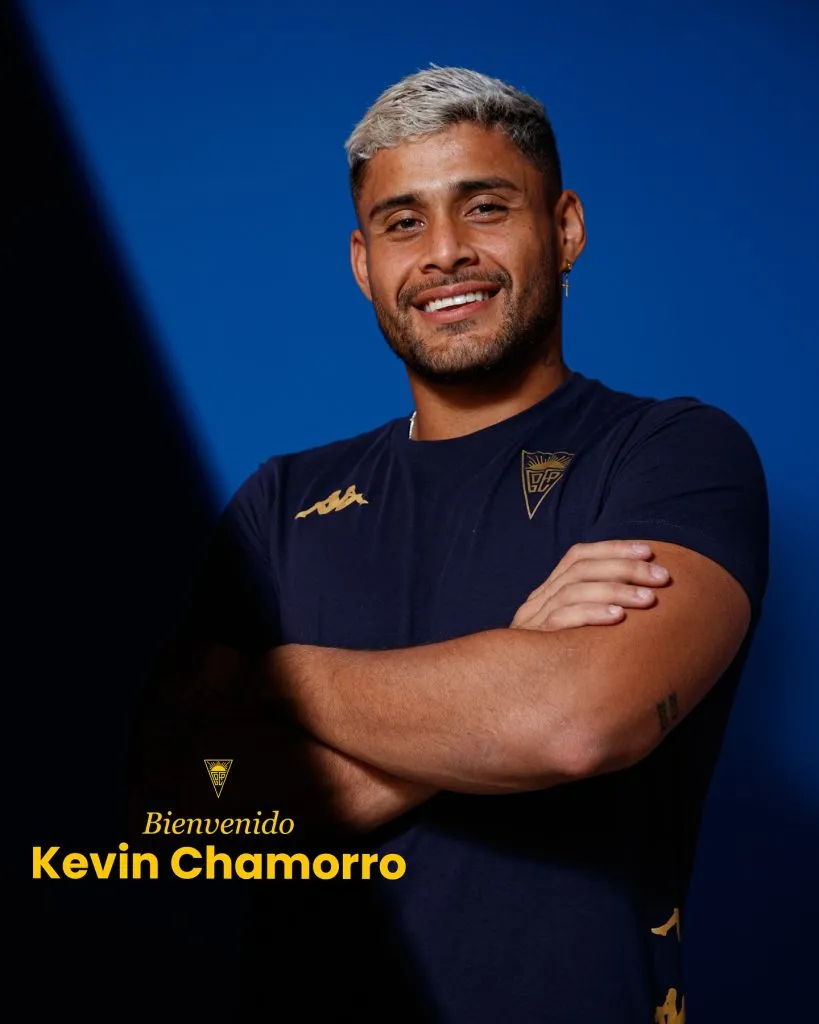 El Estoril ya presentó a Kevin Chamorro. (Estoril)