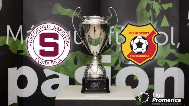 ¿Cuántas Supercopas de Costa Rica tienen Saprissa y Herediano?