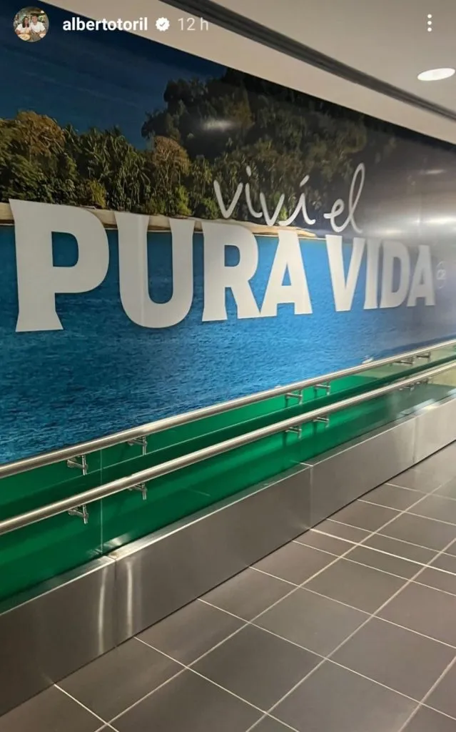 La historia de Instagram de Alberto Toril (Instagram).