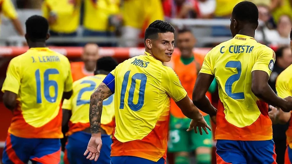 James Rodríguez es la gran figura de Colombia. (IMAGO)