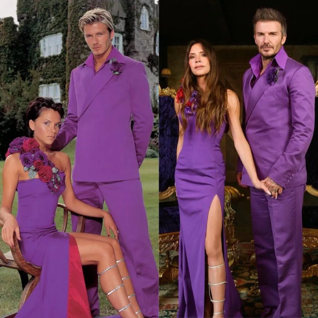 La publicación de David Beckham junto a su esposa.