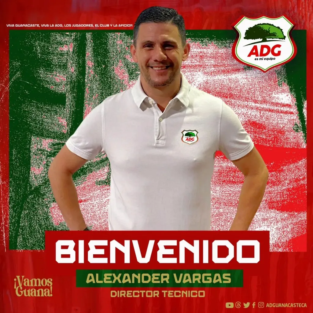 Guanacasteca le dio la bienvenida a su nuevo entrenador (ADG).