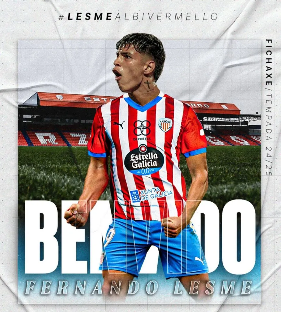 Fernando Lesme es nuevo jugador de Lugo.