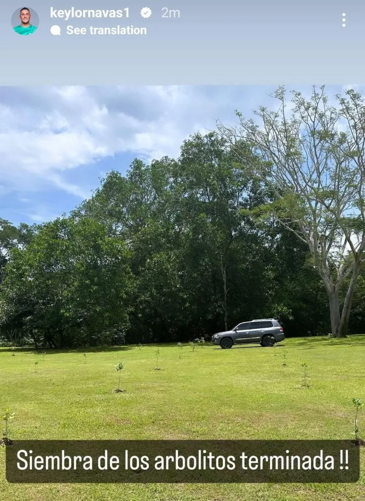 Keylor Navas no parece muy preocupado por su futuro. (Instagram)