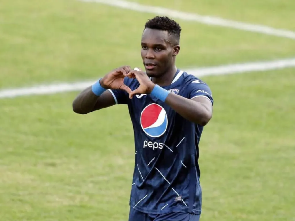 Rubilio Castillo, delantero del Motagua.
