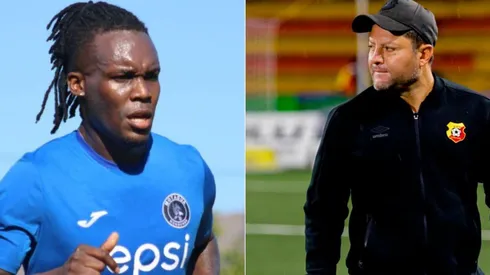 Rubilio Castillo de Motagua y Jafet Soto de Herediano.