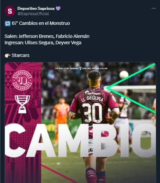 Jefferson Brenes&nbsp;– Deportivo Saprissa