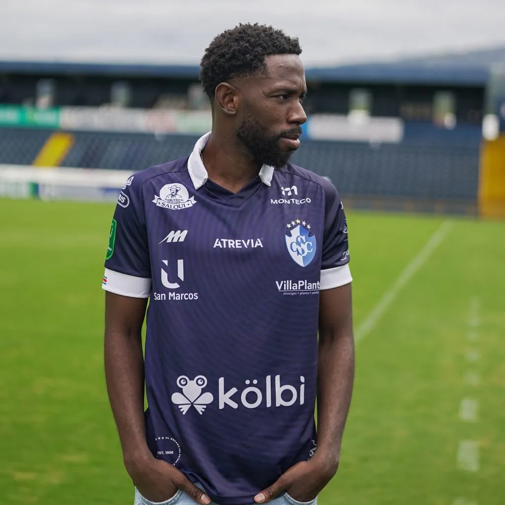 Fuller y su nueva camiseta. (Cartaginés)