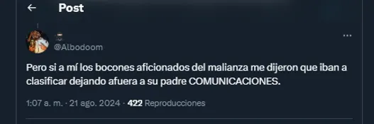 Aficionados de Comunicaciones en redes sociales