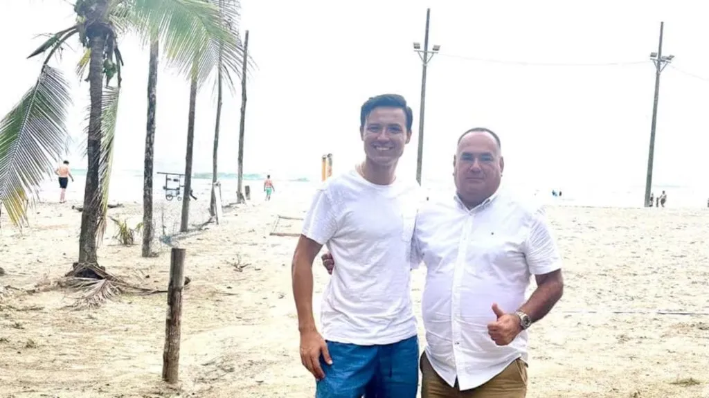 El Cubo Torres y Ronny Cortés son amigos. (Facebook)