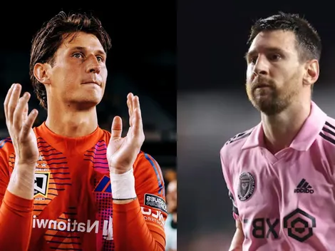 Nicholas Hagen truncó los planes de Messi