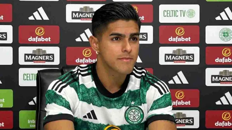 Luis Palma, jugador del Celtic.