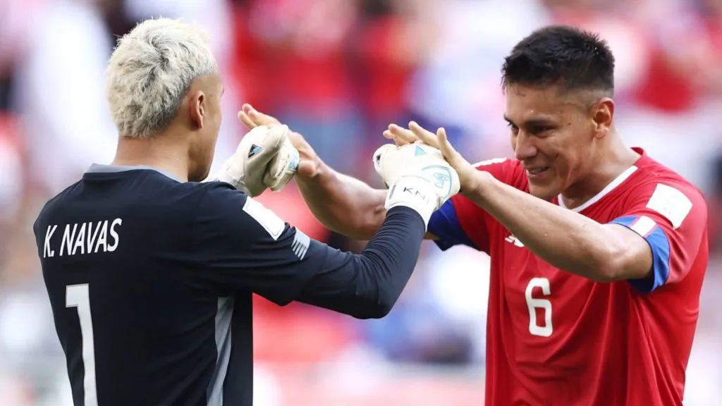 Navas y Duarte, dos grandes amigo dentro y fuera de las canchas. (IMAGO)