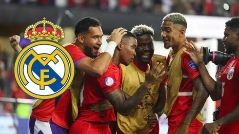 El festejo de Panamá en la última Copa América.