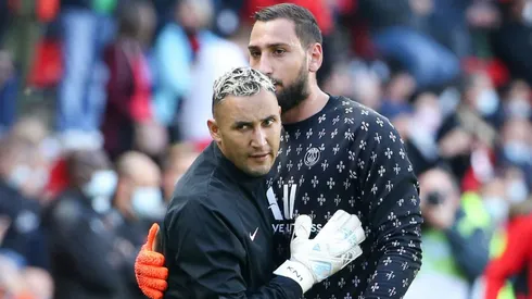 Keylor Navas sufre una vez más la sombra de Donnarumma en Europa