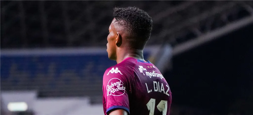 Luis Díaz con el Deportivo Saprissa