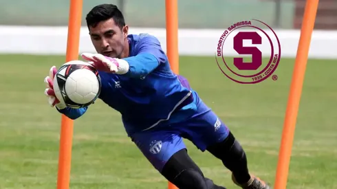 Morán, arquero de Antigua.