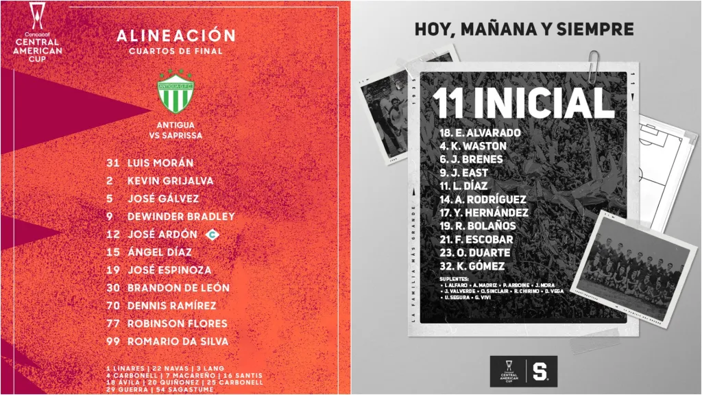 (Fotos: Concacaf y Saprissa)