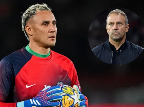"Vamos a debatirlo": Keylor Navas escucha lo que Flick dice sobre su fichaje por el Barcelona