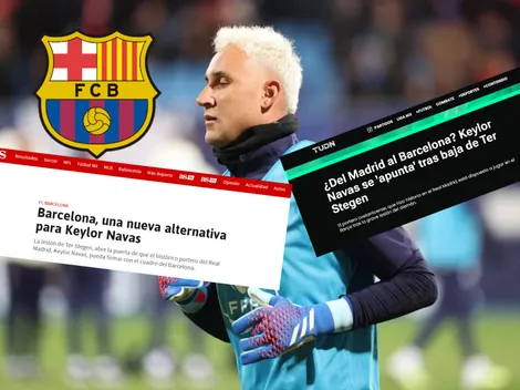 La reacción de los medios internacionales tras el posible fichaje de Keylor Navas al Barcelona