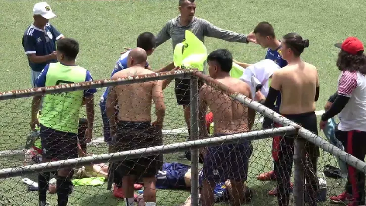 ¡Preocupante! Partido del futbol de Guatemala estuvo cerca de terminar en tragedia