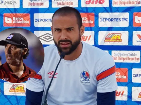 ¿Lo convencerá? Edrick Menjívar da pistas sobre el futuro de Pedro Troglio en Olimpia