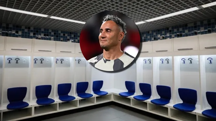 Keylor Navas ya se metió en el vestuario de Gremio