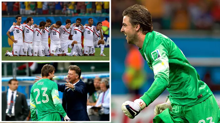 La revelación de Tim Krul sobre los penales de Brasil 2014 que indigna a Costa Rica.