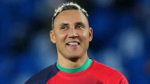 Keylor Navas no ocultó su emoción.